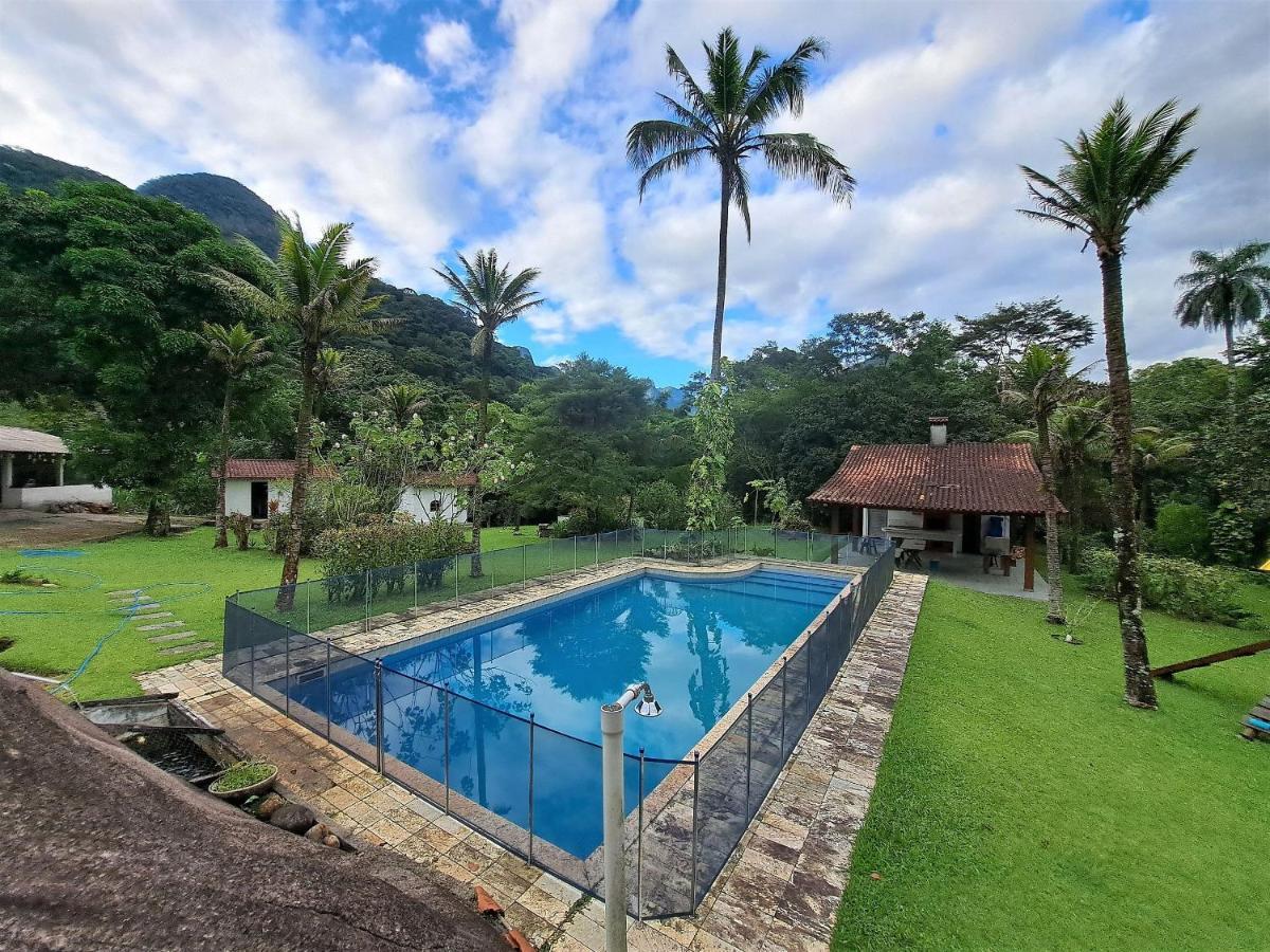 Paradisiaco, Piscina E Churrasqueira Em Guapimirim Exterior photo